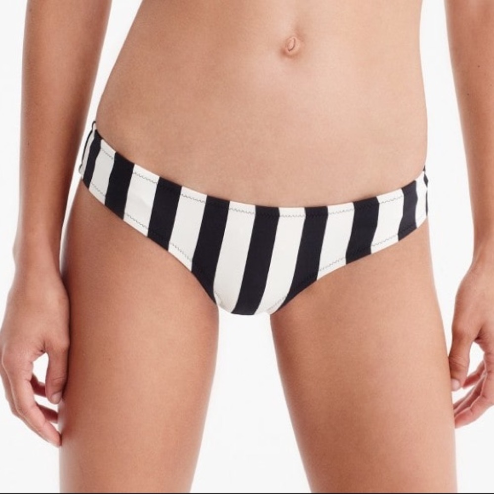 *NWT* striped bikini bottoms